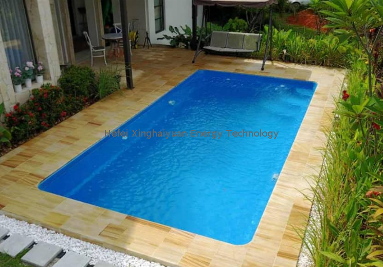 Outdoor Rectangular Fiberglass Swimming Pool Frp Pool Shell Supply From China Manufacturer 0733